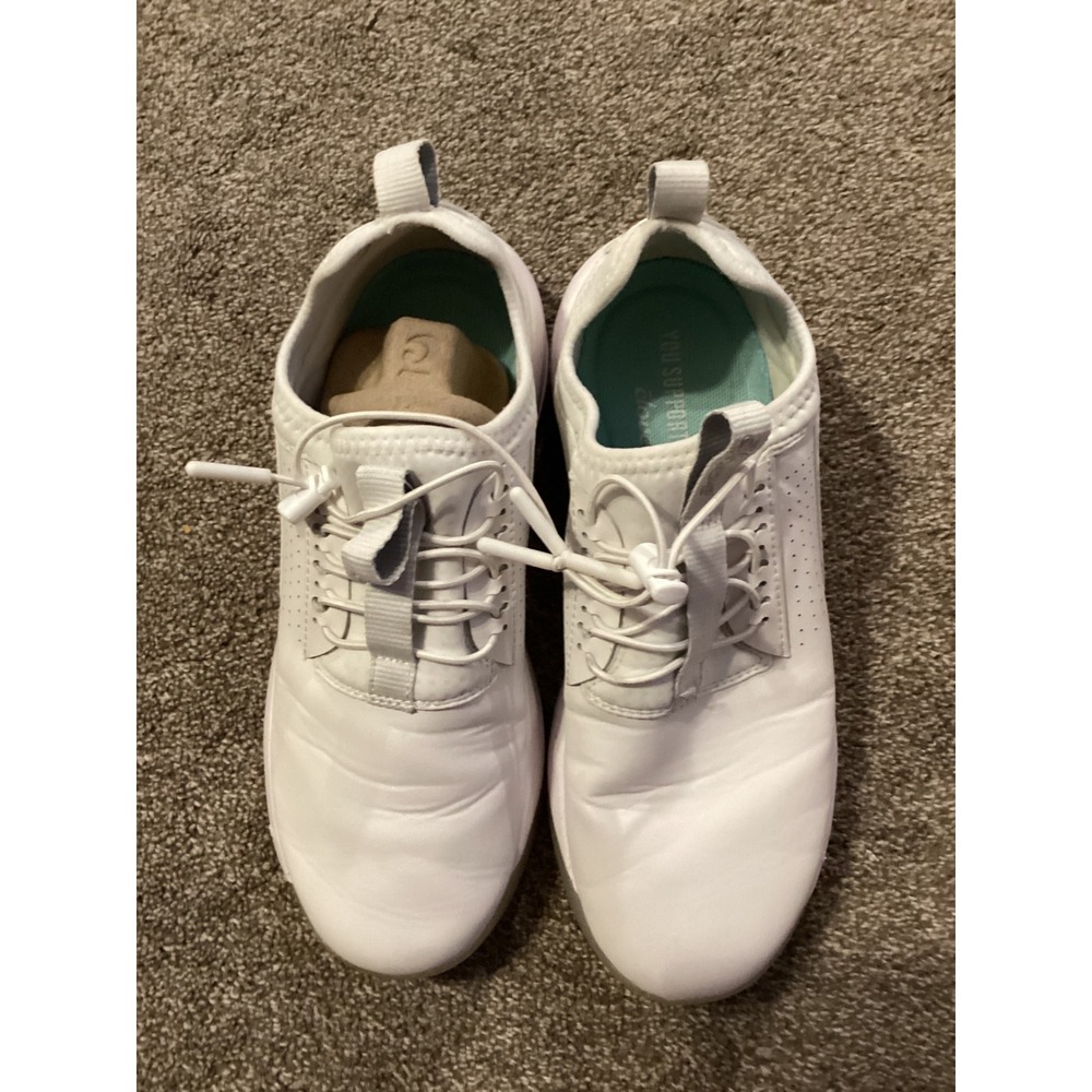 Clove Nursing Shoes White Fluid Resistant Sneakers Womens Size 8 CL0026